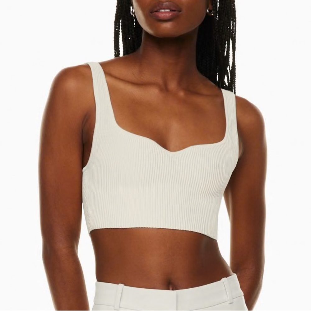 Aritzia Sculpt Knit Notch Tank